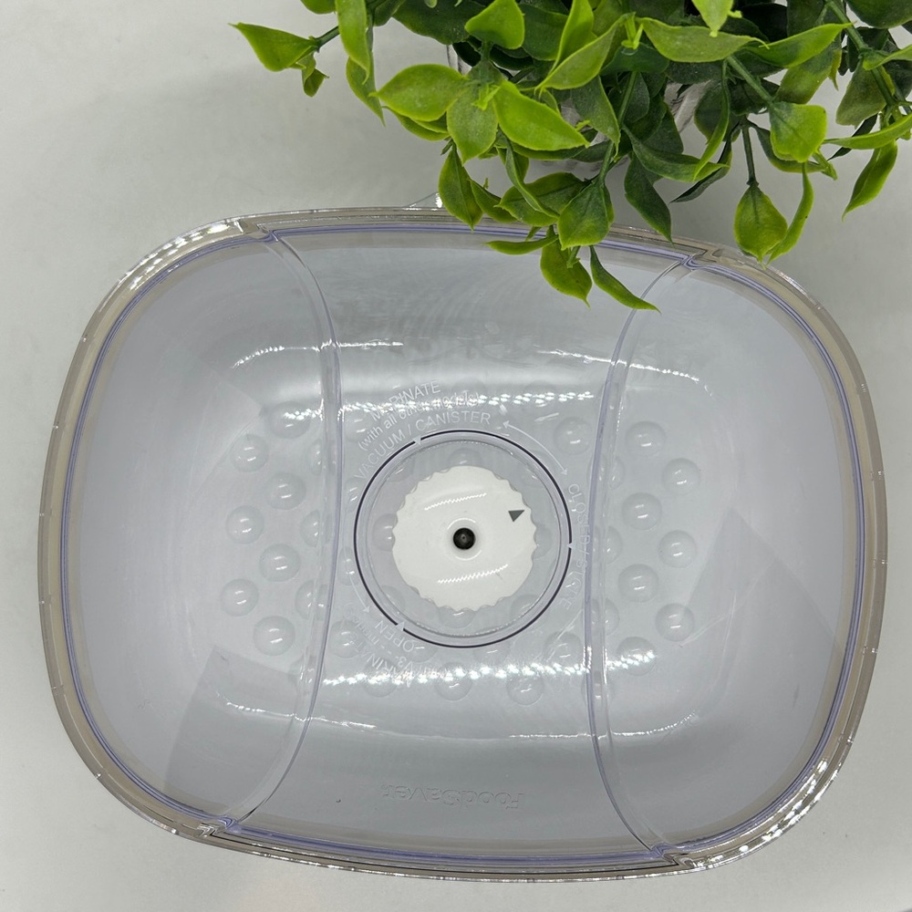 FoodSaver Vacuum Quick Marinate White Canister Packing Container - Picture 5 of 12